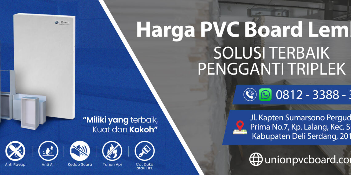 Harga PVC board lembaran