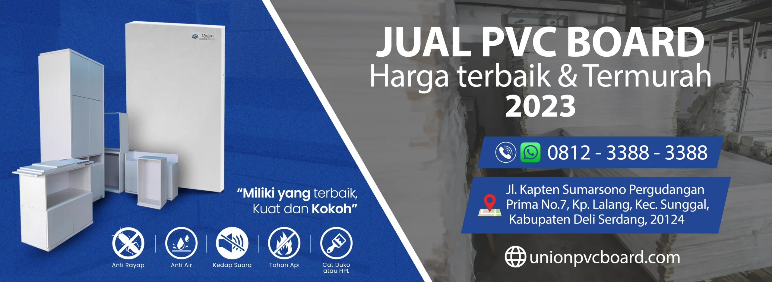 Jual PVC BOARD Harga Terbaik & Termurah 2023