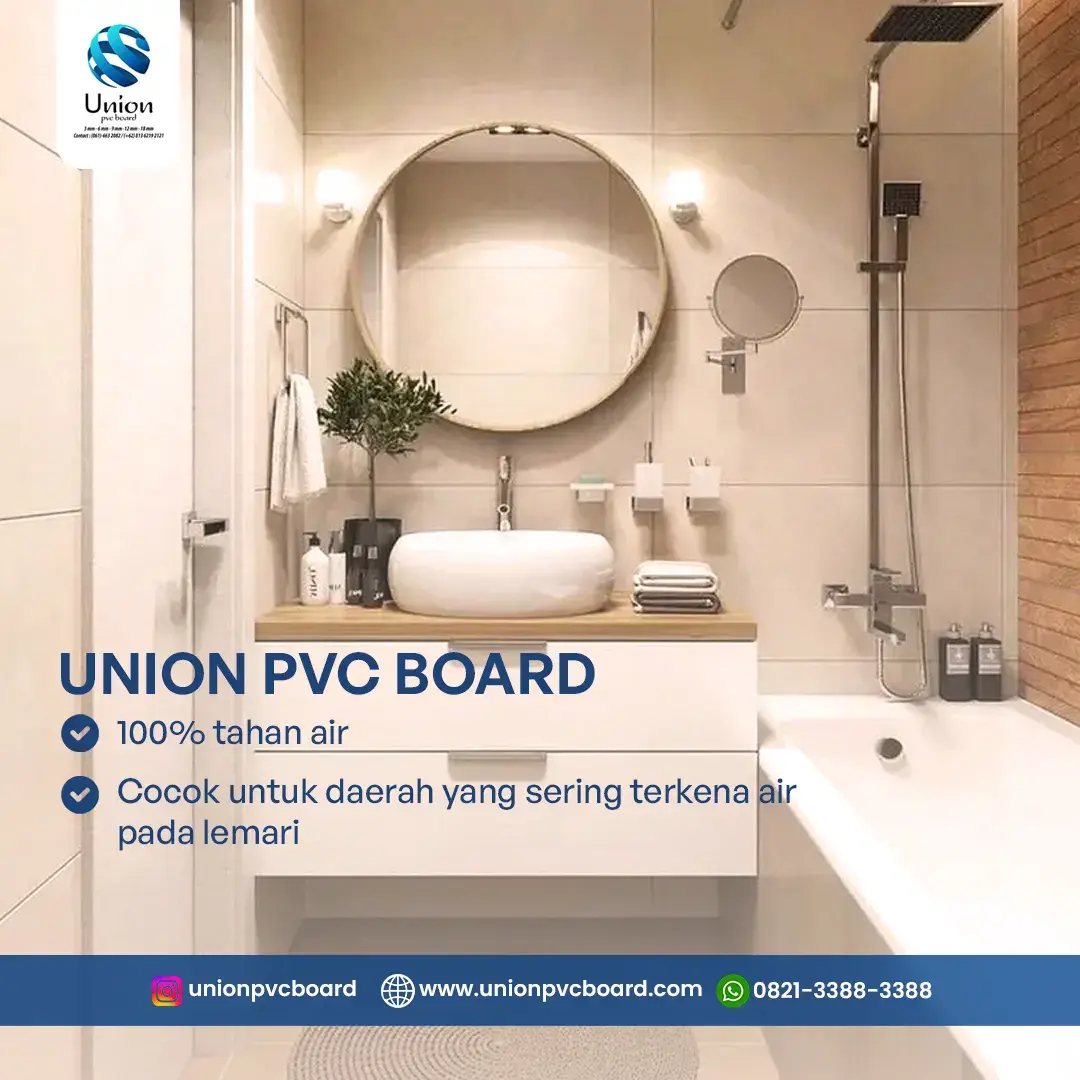 Transformasi Ruang Dengan PVC Board Union