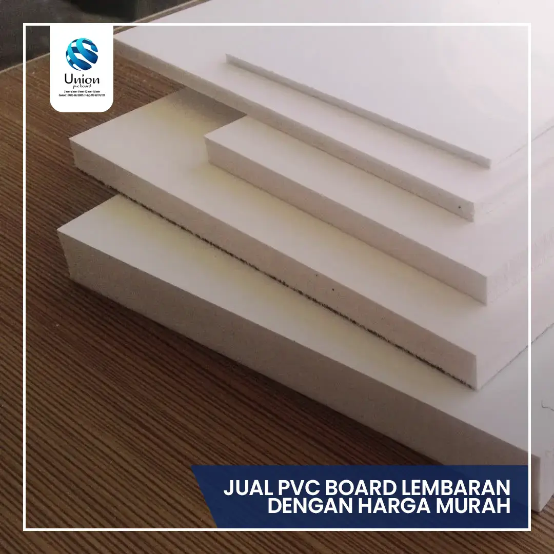 Jual PVC Board Lembaran Murah Medan 2024