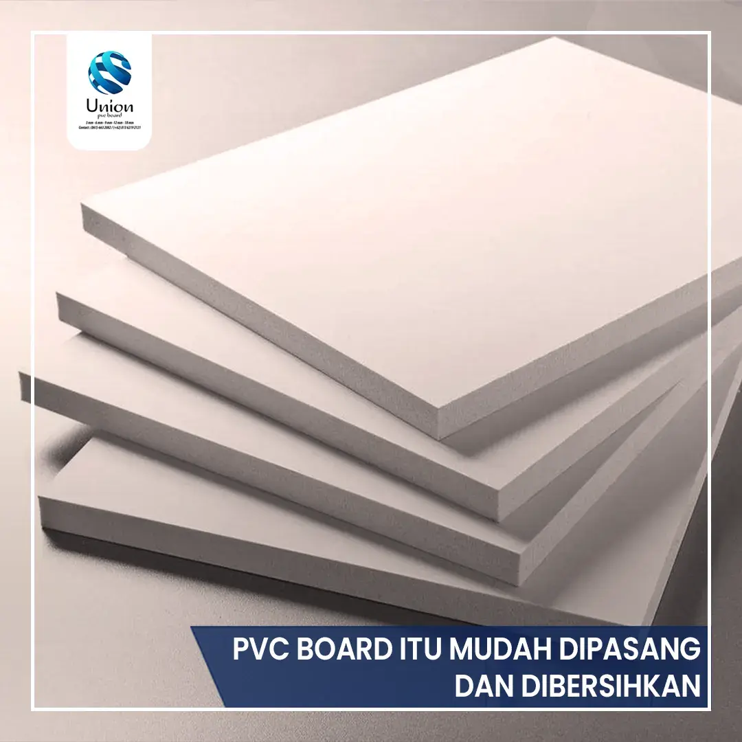 PVC Board Itu Mudah Di Oasang Dan Dibersihkan