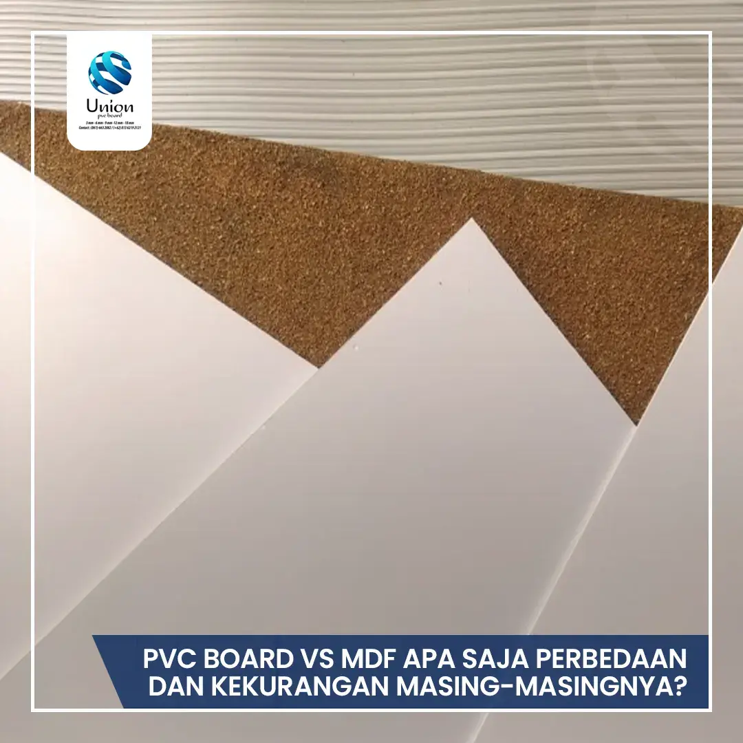 PVC Board VS MDF apa saja Perbedaannya Masing-Masing